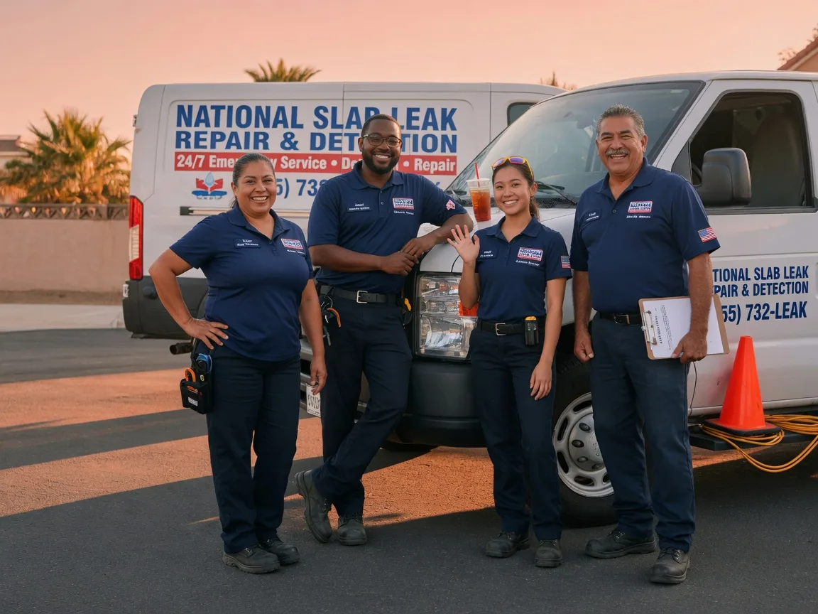 Slab Leak Detection company in Honobia, OK