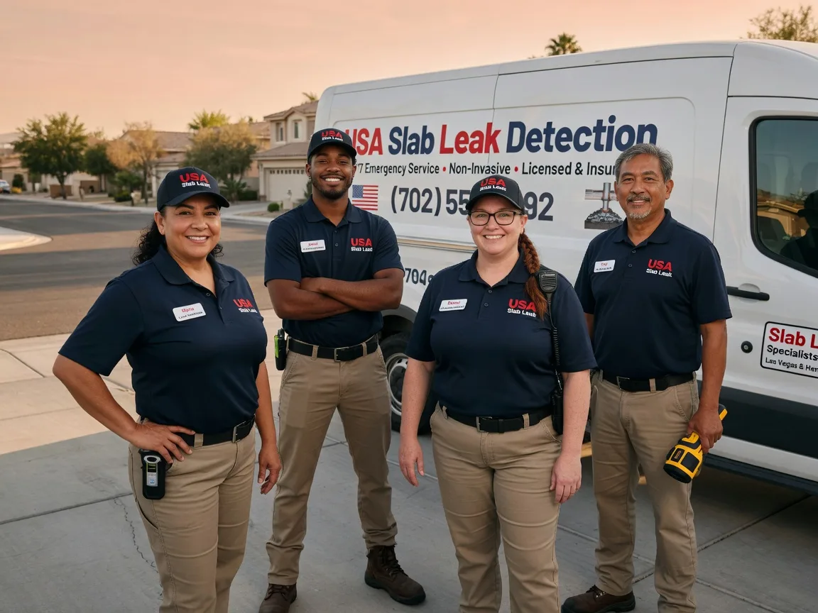 Slab Leak Repair company in Honobia, OK